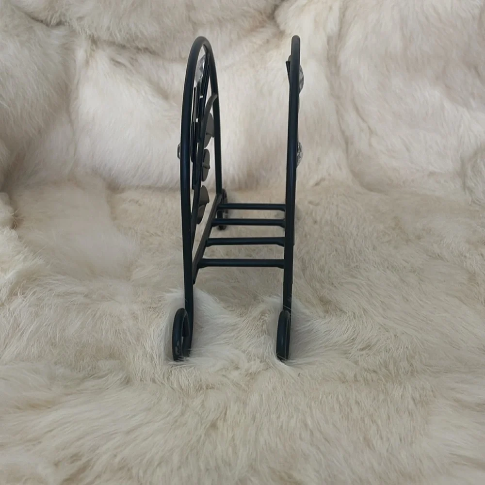 Black Metal Napkin Holder